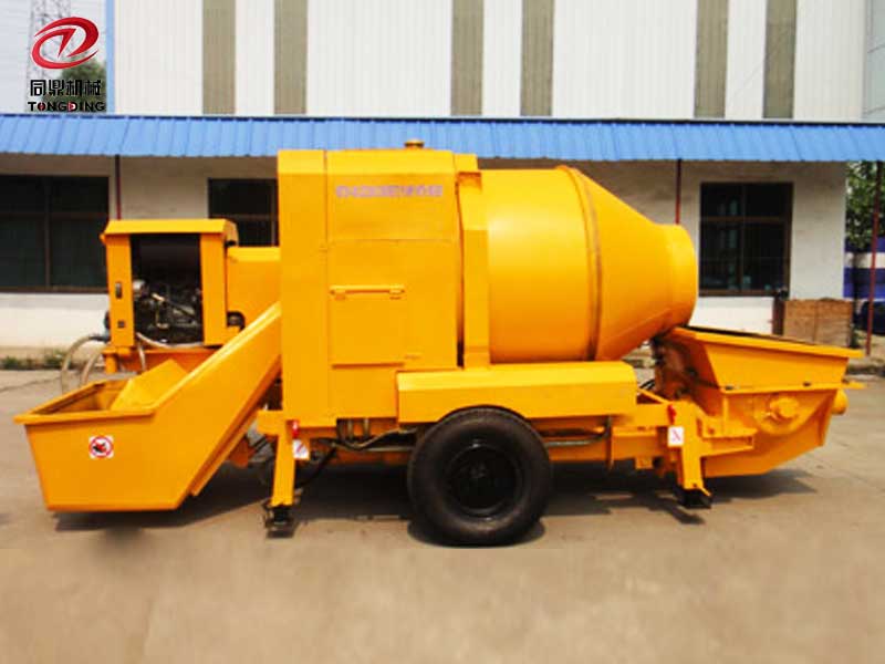 Diesel Mixing Concrete Pump