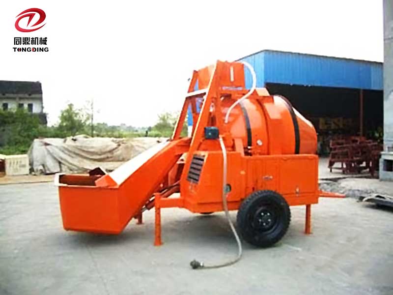 TD-JZR350 Diesel Engine Concrete Mixer