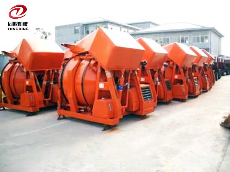 TD-JZR350 Diesel Engine Concrete Mixer